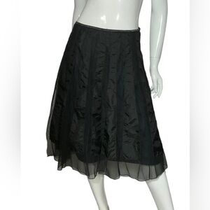 Vintage Arielle Witchycore nylon flowy fairycore vibes knee length skirt medium